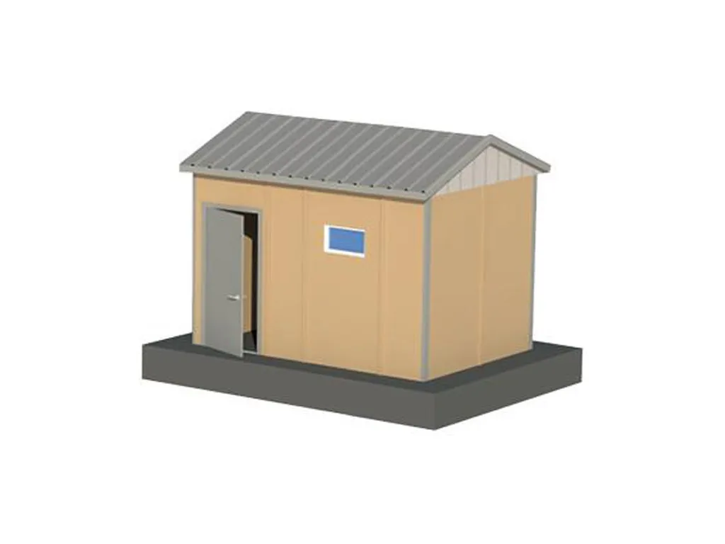 9 m2 Prefabrik WC Duş