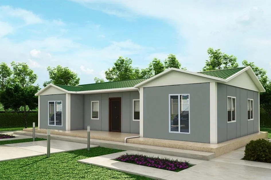 98 m2 Tek Katlı Prefabrik Ev