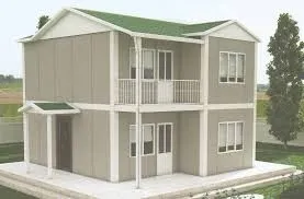 92 m2 Çift Katlı Prefabrik Ev