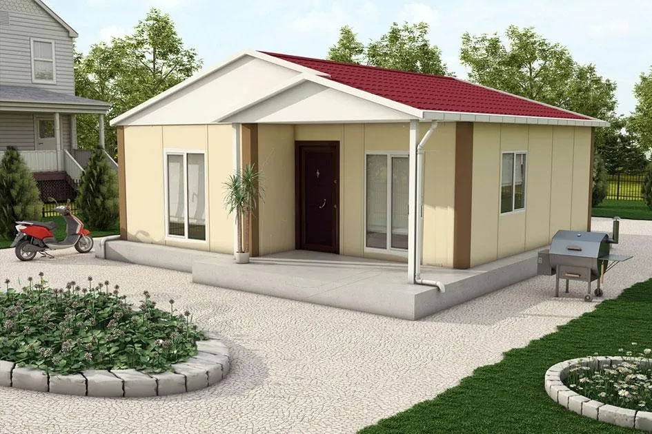 62 m2 Tek Katlı Prefabrik Ev