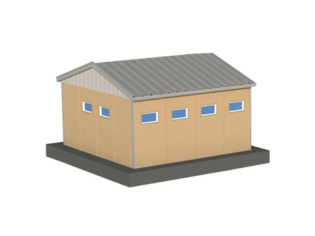 26 m2 Prefabrik WC Duş