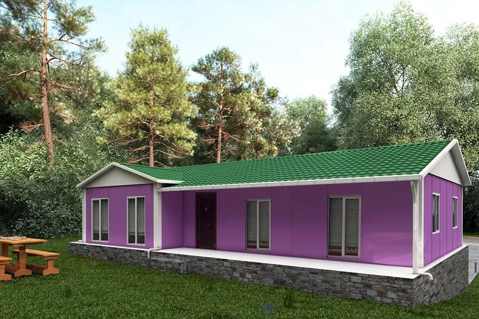 125 m2 Tek Katlı Prefabrik Ev