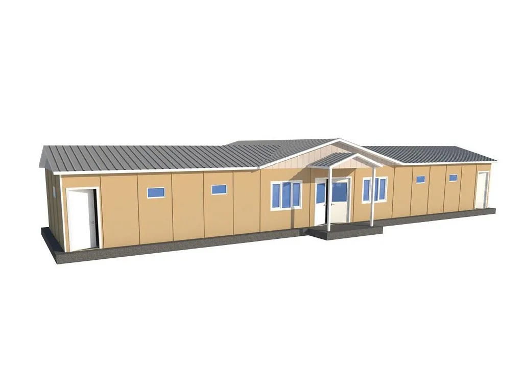 145 m2 Prefabrik Spor Tesis Binası