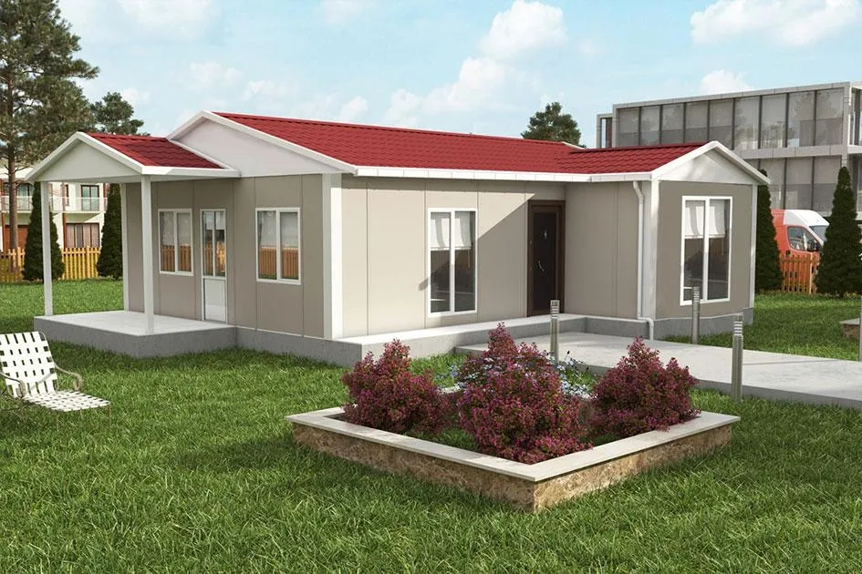 80 m2 Tek Katlı Prefabrik Ev