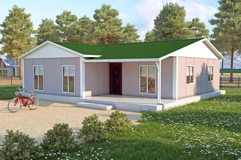 117 m2 Tek Katlı Prefabrik Ev