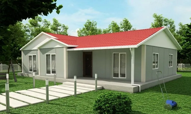 122 m2 Tek Katlı Prefabrik Ev