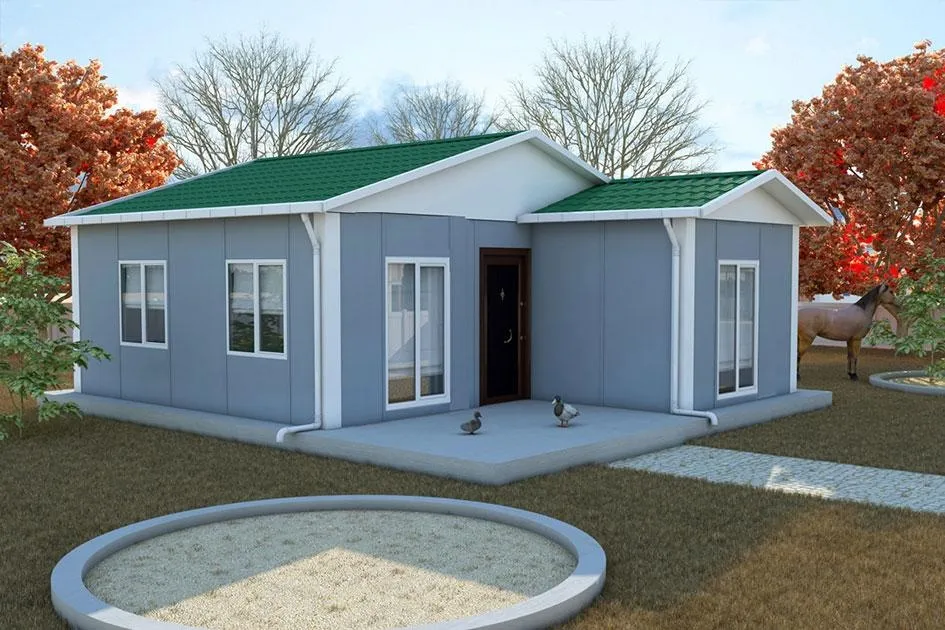49 m2 Tek Katlı Prefabrik Ev