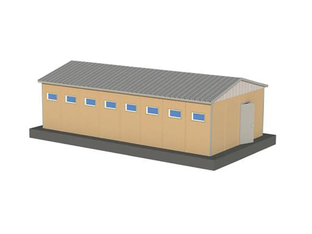 52 m2 Prefabrik WC Duş