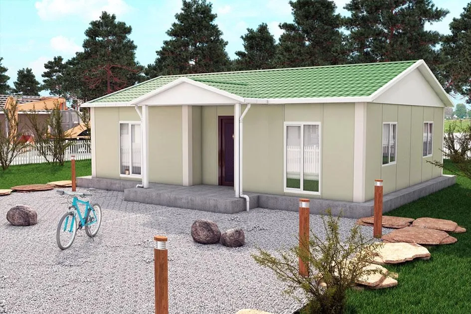 82 m2 Tek Katlı Prefabrik Ev
