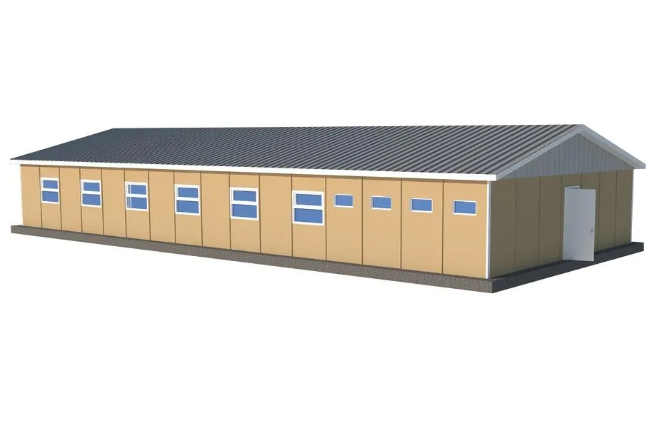 181 m2 Prefabrik Mühendis Yatakhane