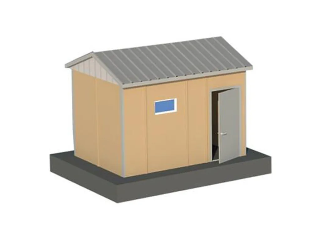 13 m2 Prefabrik WC Duş