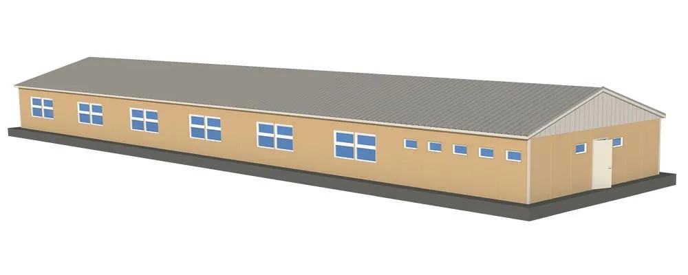 328 m2 Prefabrik Mühendis Yatakhane