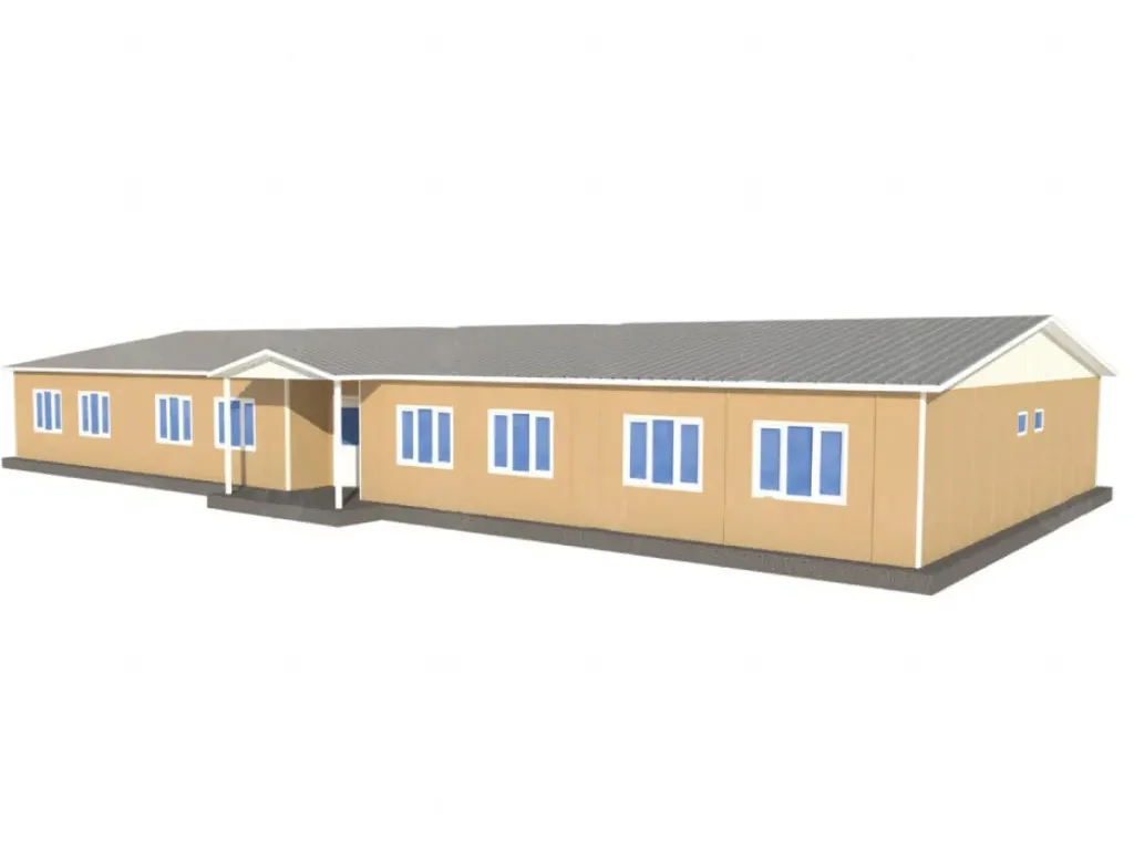 349 m2 Prefabrik Okul Binası