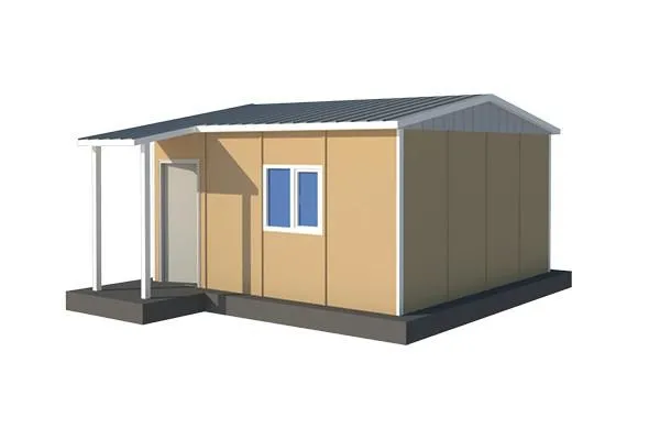 33 m2 Prefabrik Acil Afet Binası