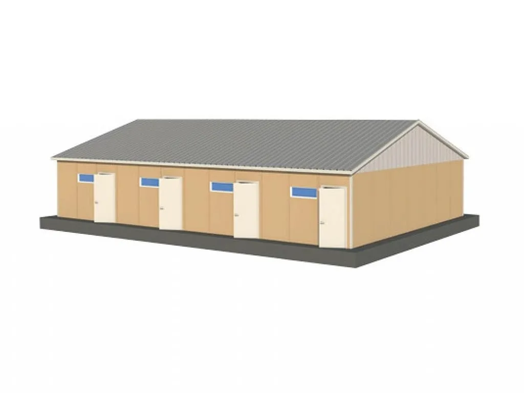 137 m2 Prefabrik Yatakhane