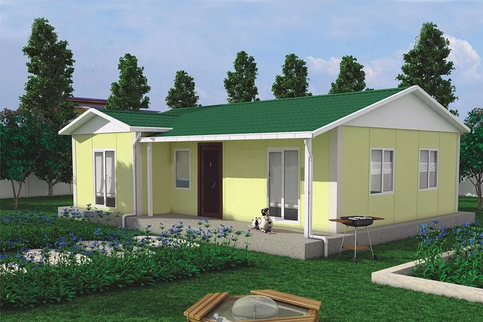 78 m2 Tek Katlı Prefabrik Ev