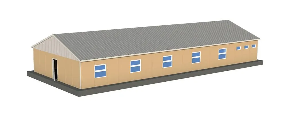 203 m2 Prefabrik Mühendis Yatakhane