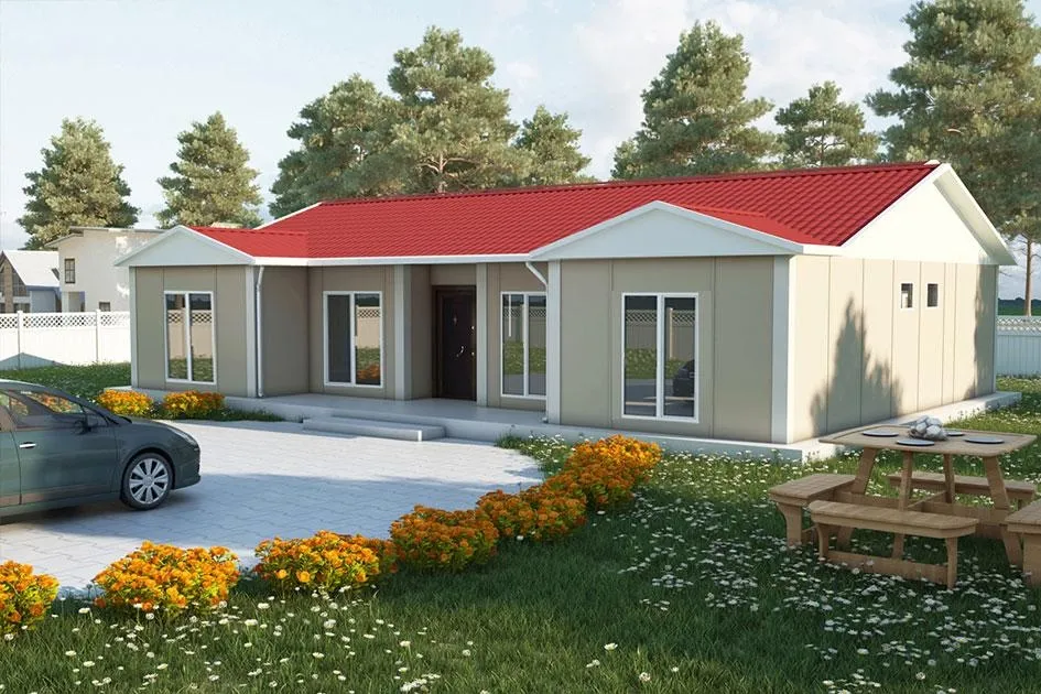 129 m2 Tek Katlı Prefabrik Ev