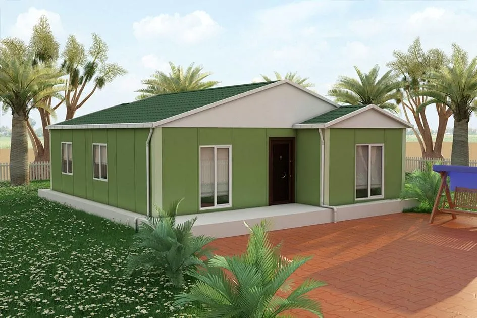 86 m2 Tek Katlı Prefabrik Ev