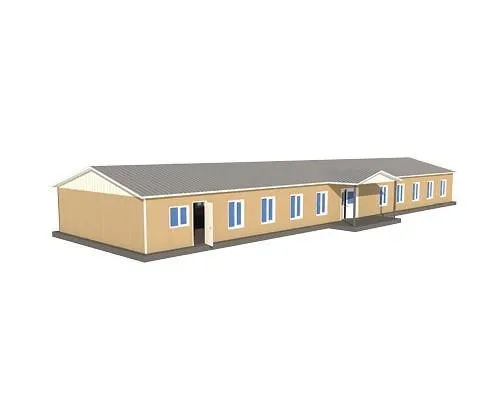 304 m2 Prefabrik Sosyal Tesis Binası